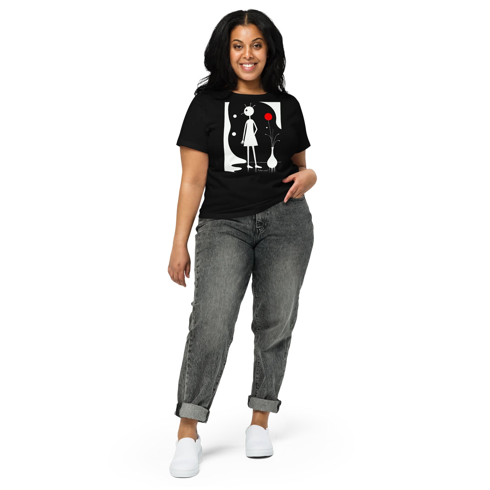 Cotton Heritage Women's High-Waisted Tee product image (2)