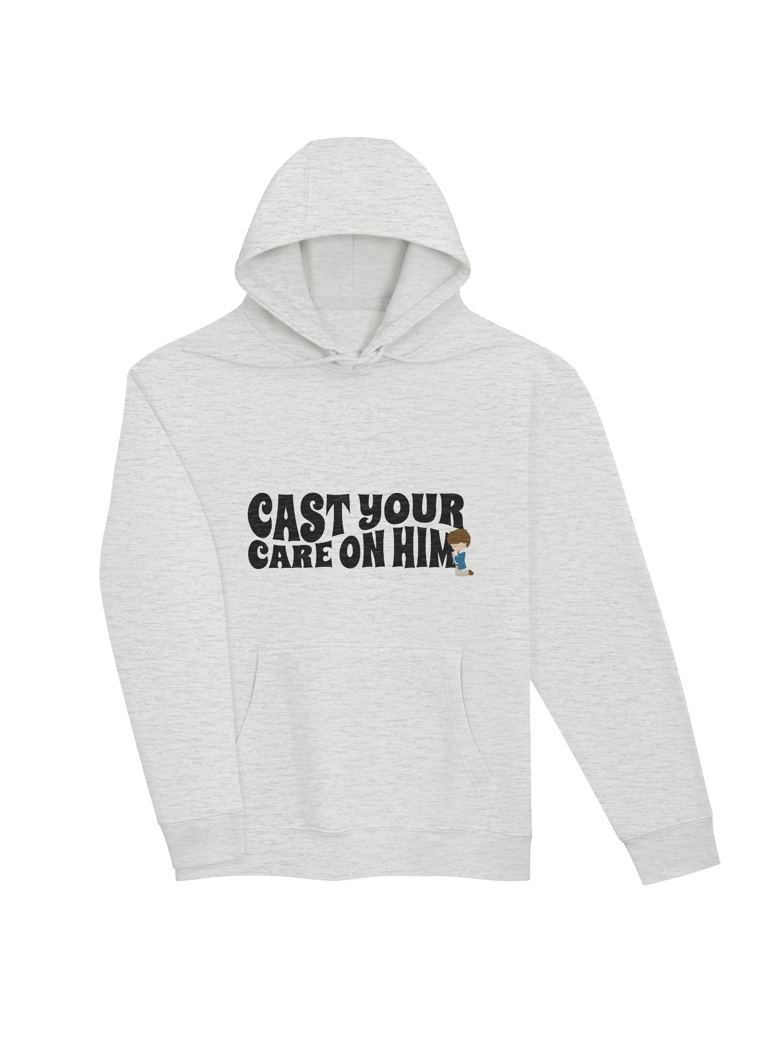 D2You Hoodie - Cast Your Care on Him - Front (unisex) product image (3)