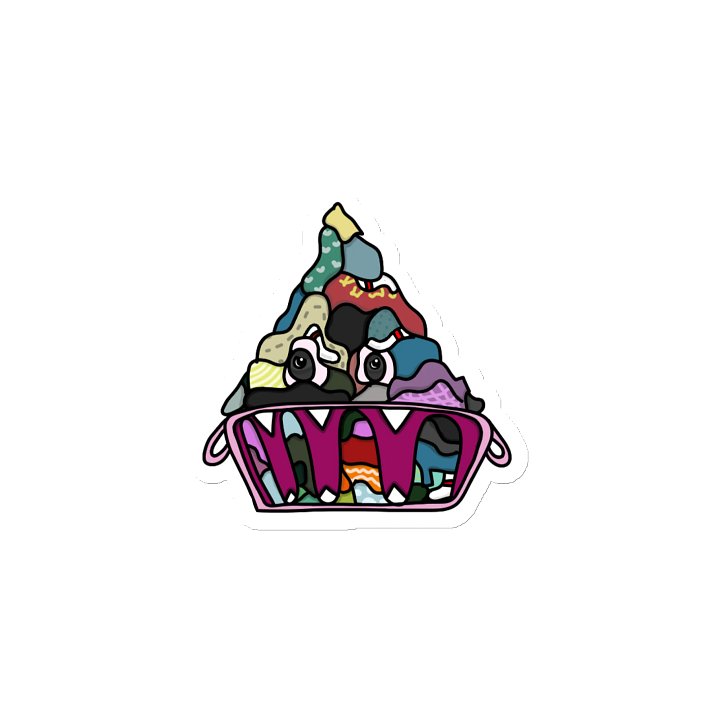 Laundry Monster Magnet product image (2)