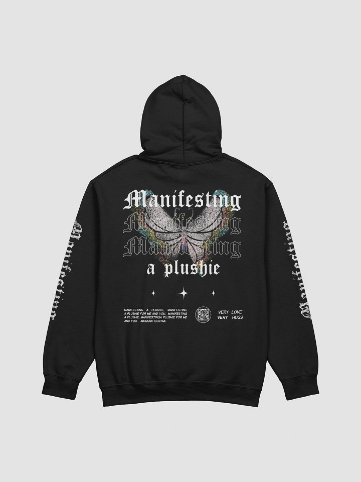 Manifesting a Plushie Pullover Hoodie - Grunge Butterfly Edition product image (9)