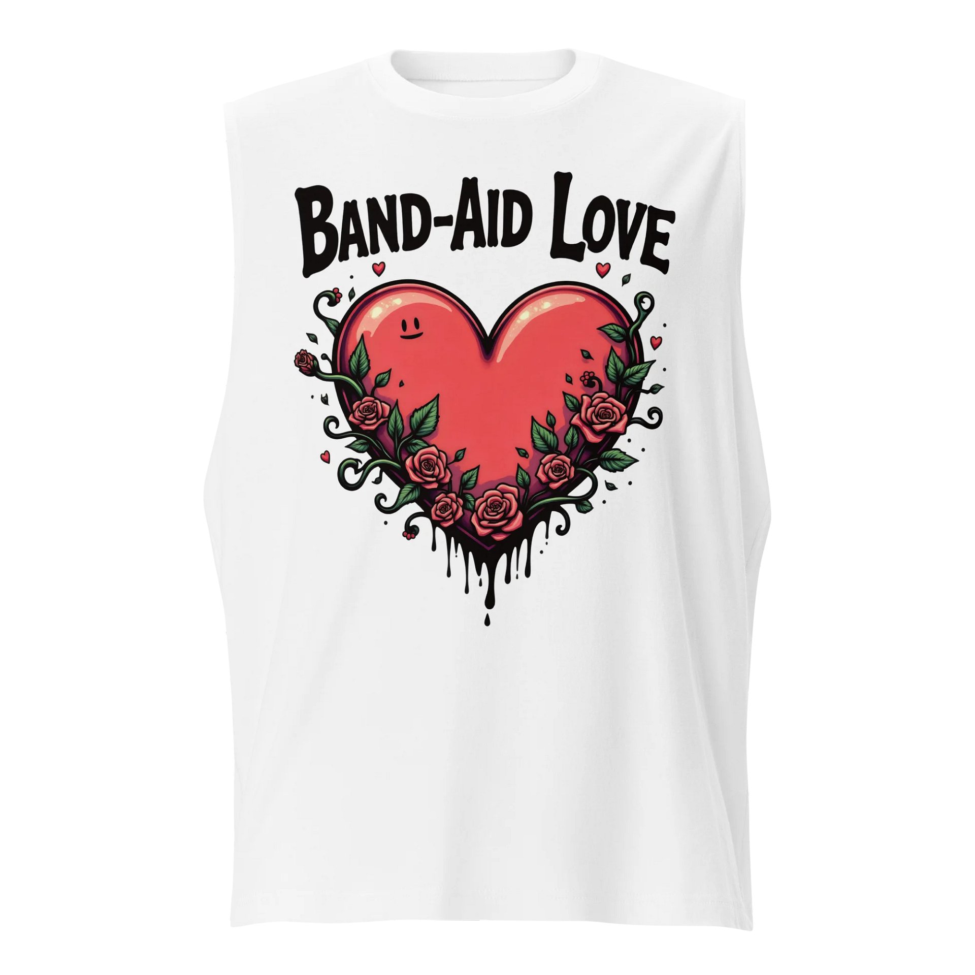 Band-Aid Love Heart Muscle Tank product image (1)