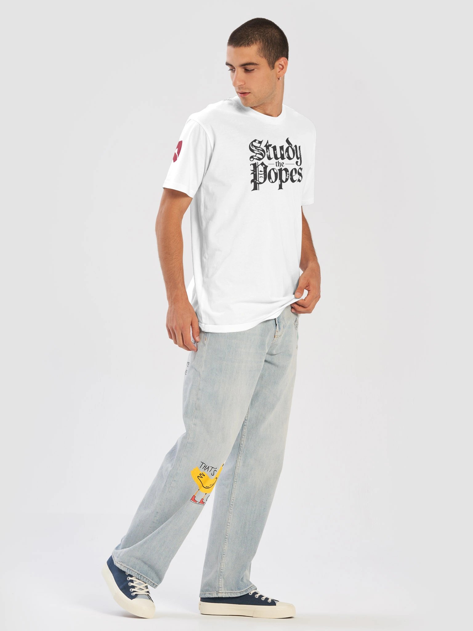 Study the Popes tee product image (5)