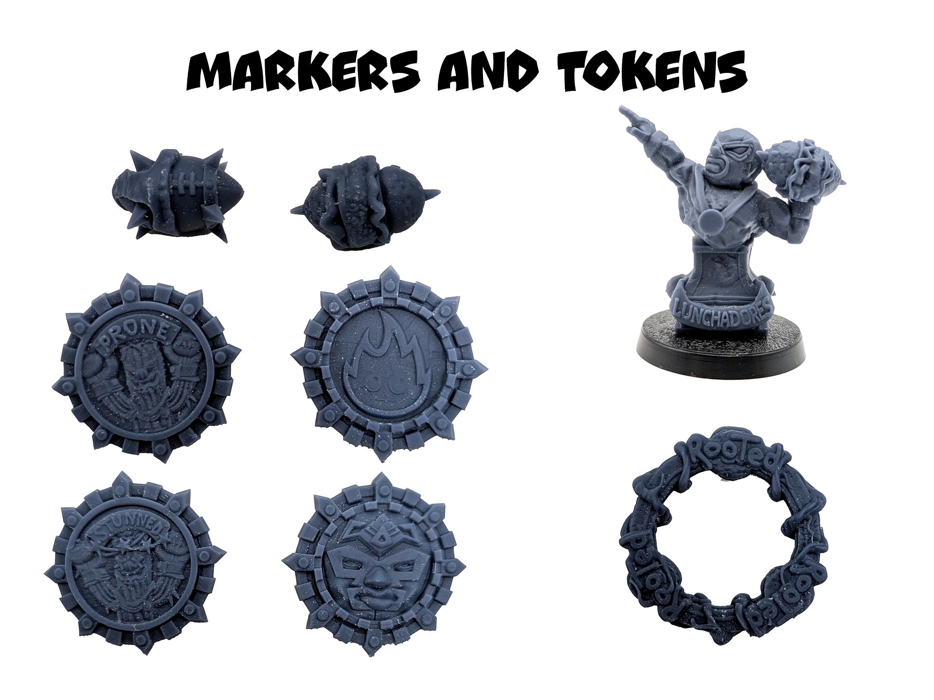 Lucha Libre Halfling Fantasy Football Team - UGNI Miniatures product image (5)