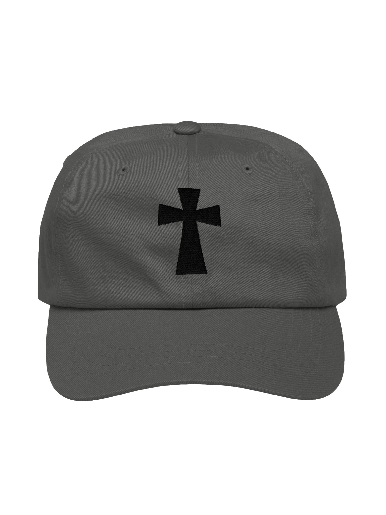 Simple Cross Embroidered Dad Hat product image (1)