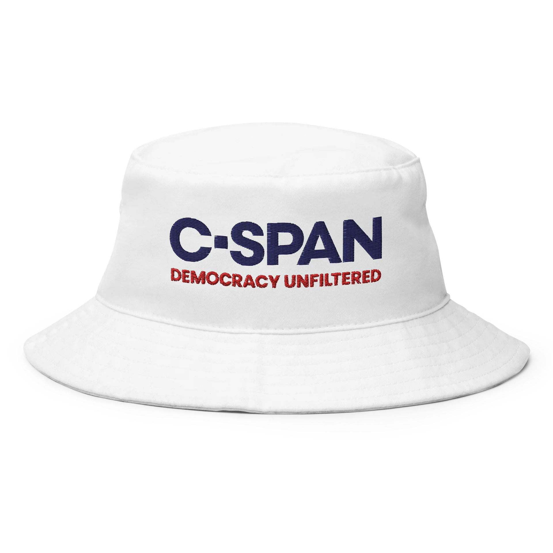 C-SPAN Democracy Unfiltered White Bucket Hat product image (1)