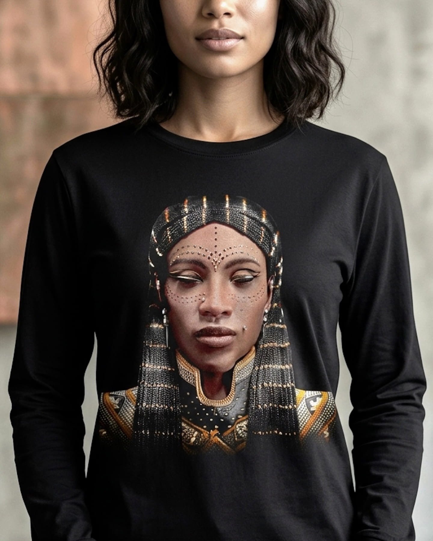 Queen Amanishakheto · Comfort Colors Garment-Dyed Long Sleeve T-Shirt product image (4)