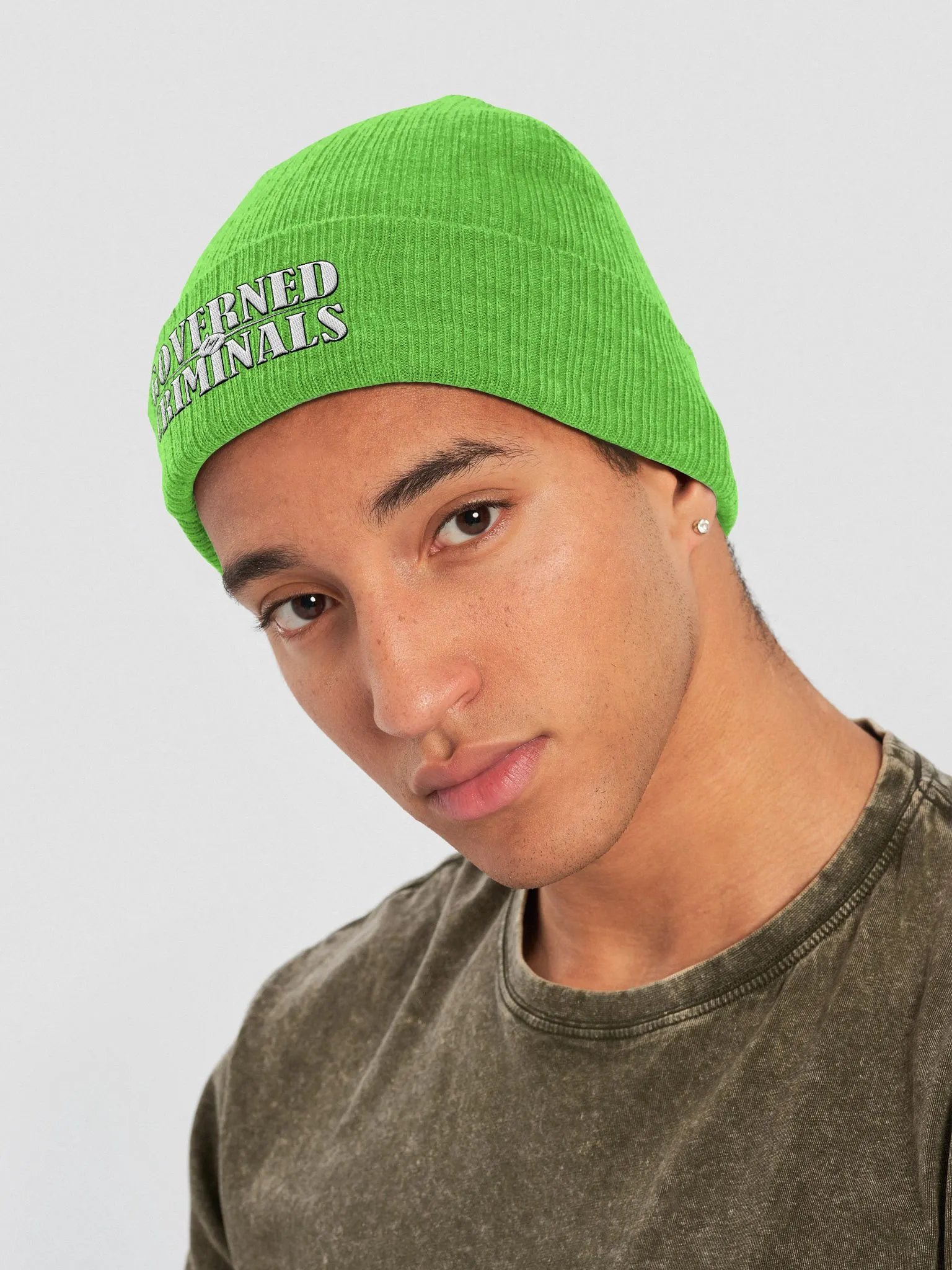 Governed By Criminals - Atlantis Ribbed Knit Beanie product image (4)