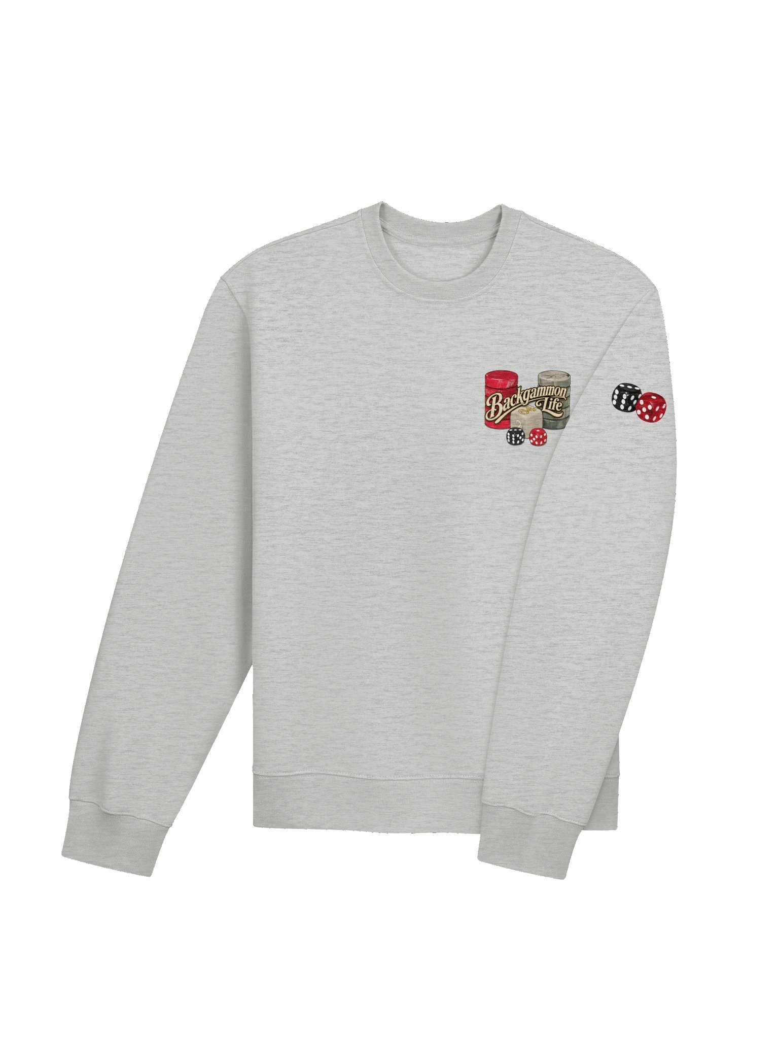 Backgammon Life Dice & Checkers Sweatshirt product image (4)