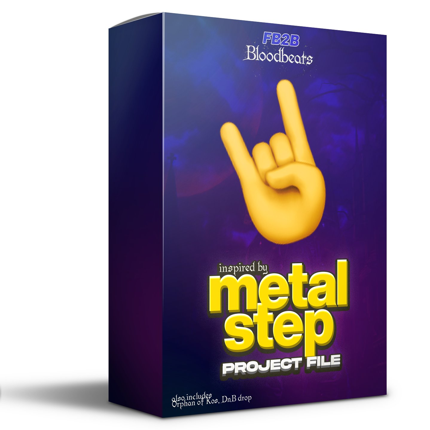 how to make metal dubstep type beat Project File, "metalstep" product image (1)