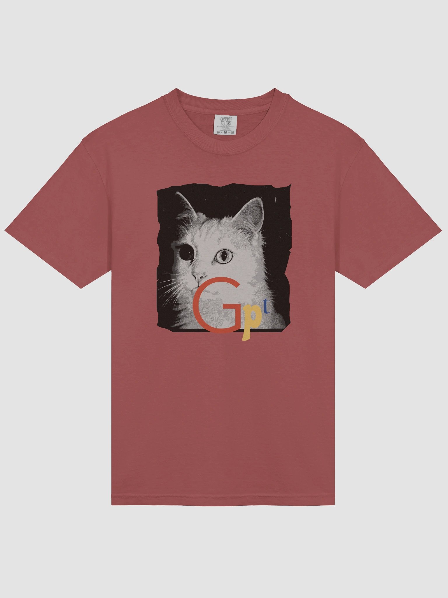 Surreal "Cat-GPT" T-Shirt product image (6)