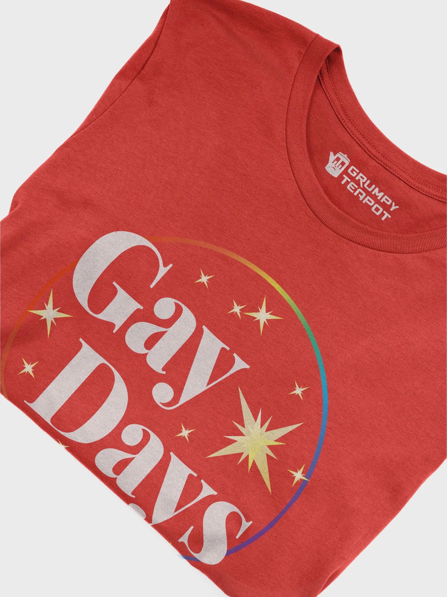 Gay Days Sparkle Red T-Shirt product image (4)