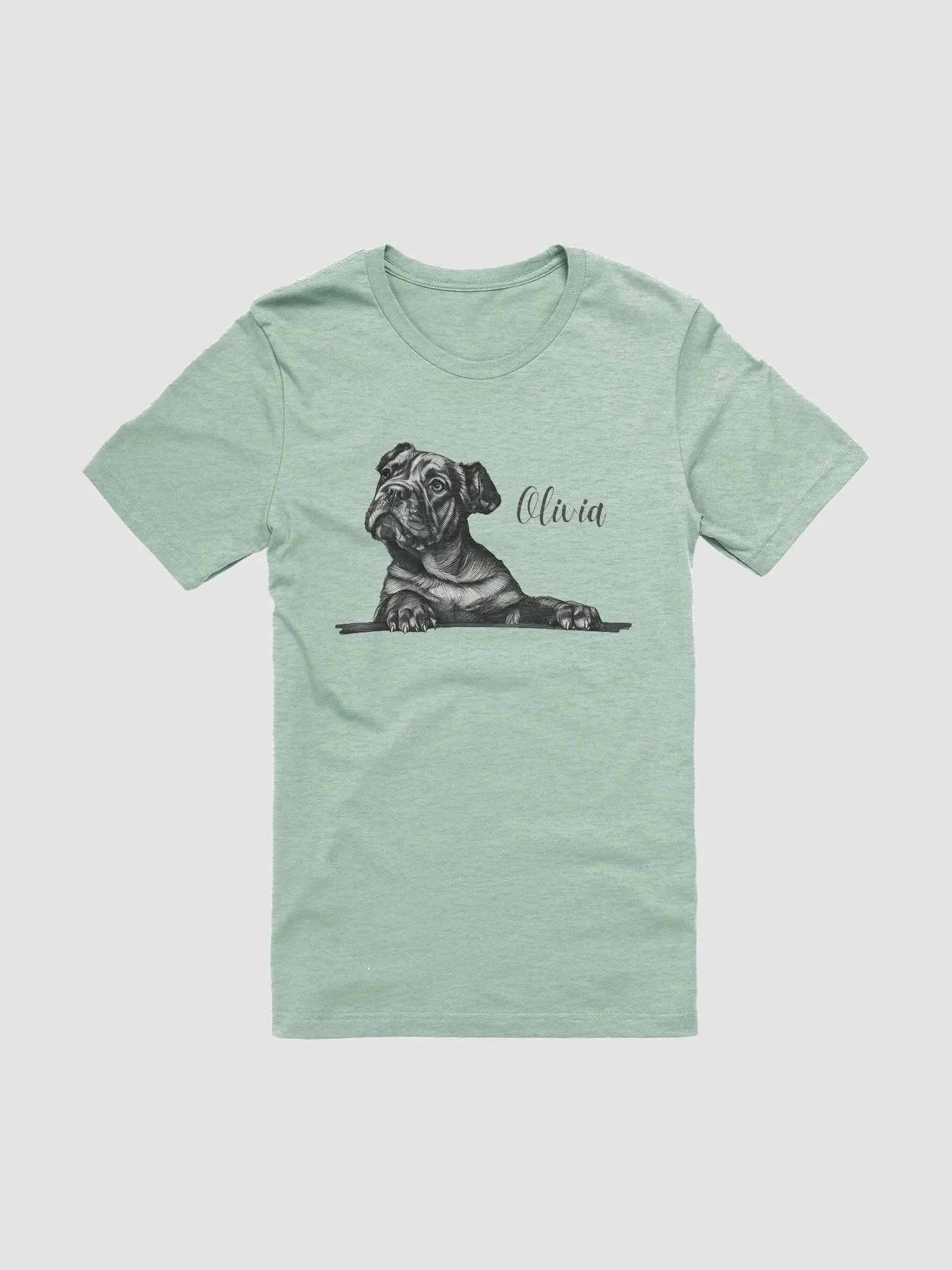 YOUR FRENCH BULLDOG! / T-SHIRT WITH PERSONALIZED NAME product image (3)