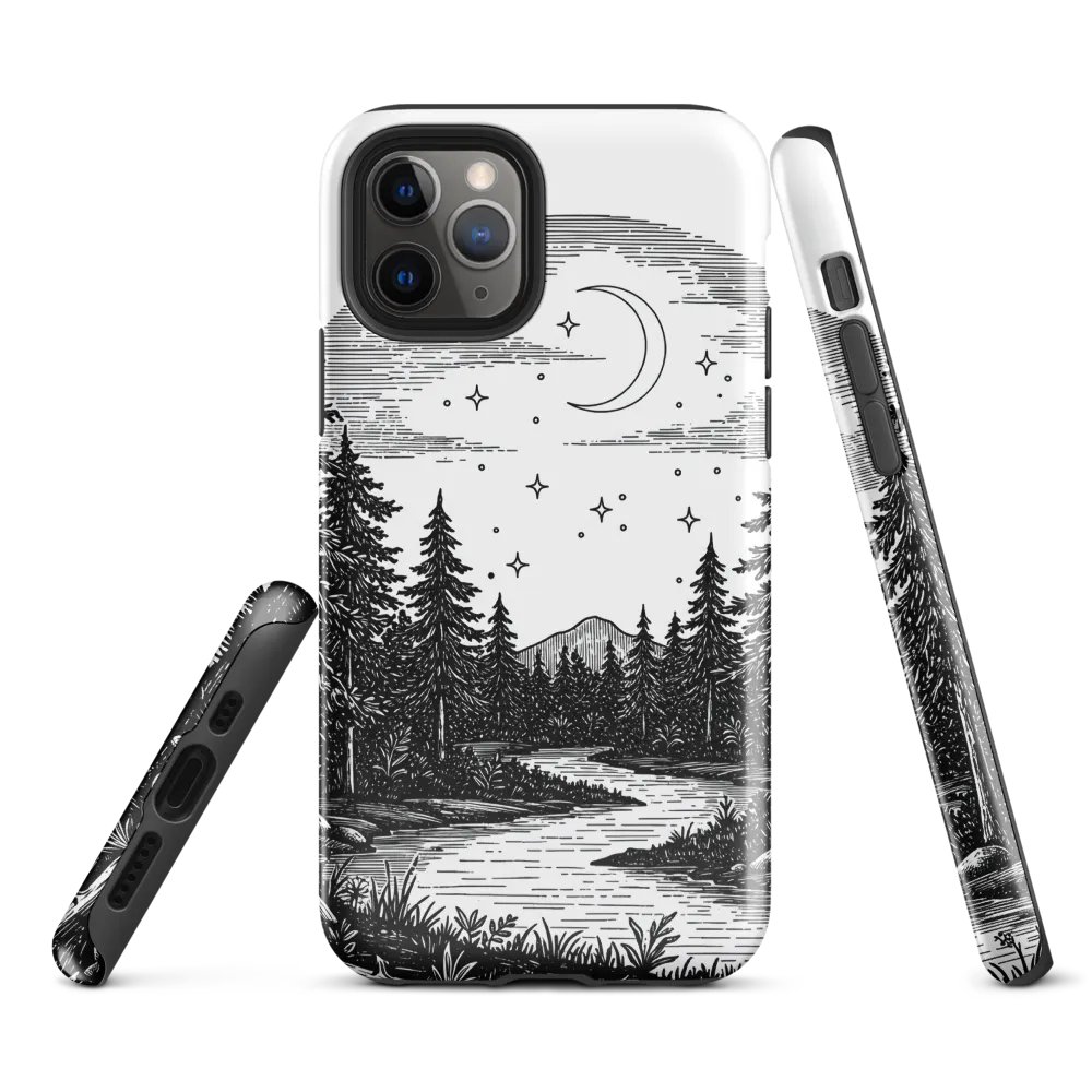 Moonlit Forest iPhone® Tough Case product image (1)