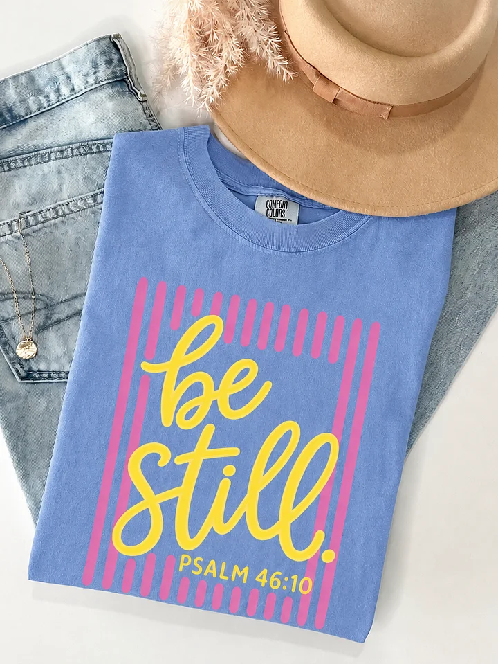 Be Still Psalm 43 - Comfort Colors product image (1)