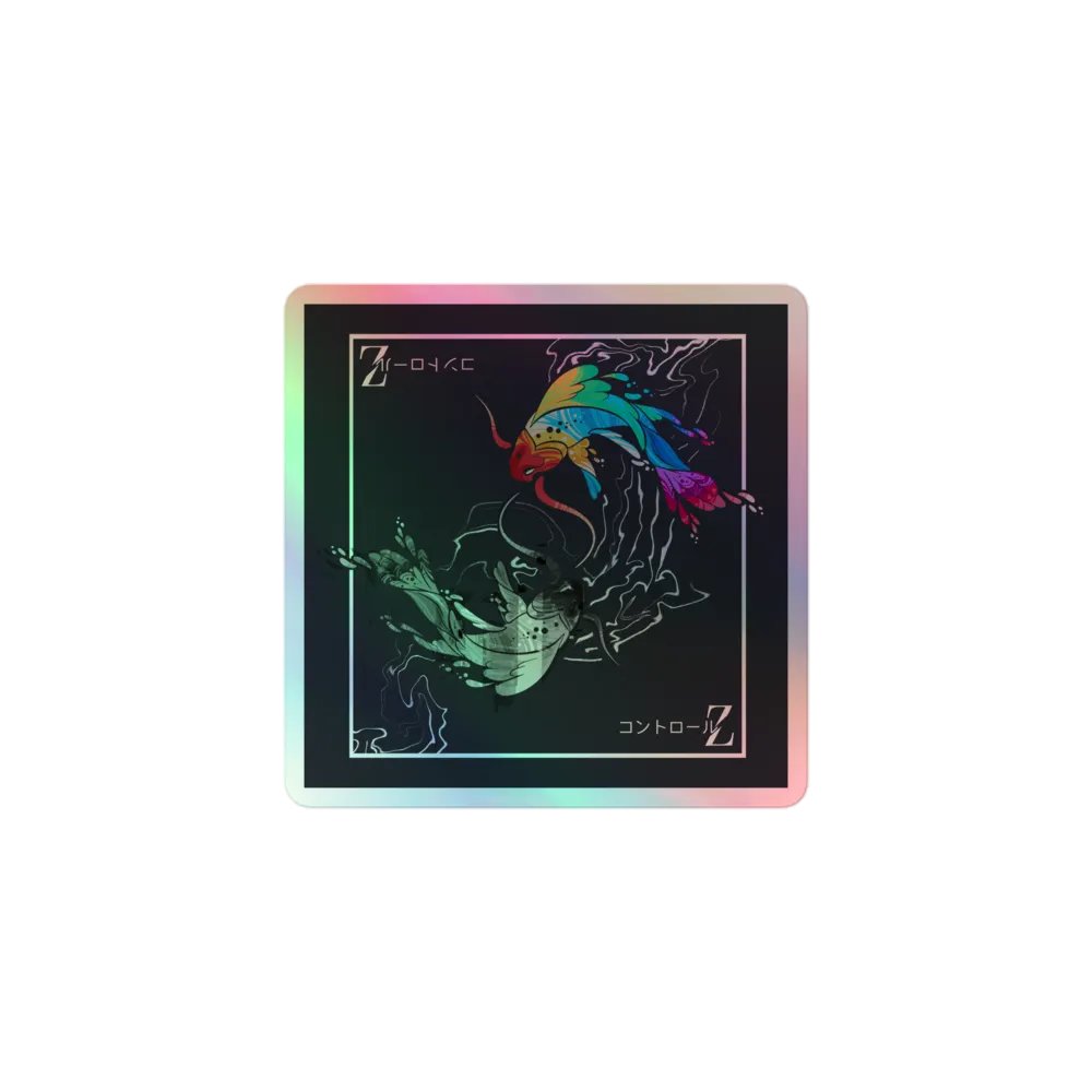 Holographic Koi product image (1)