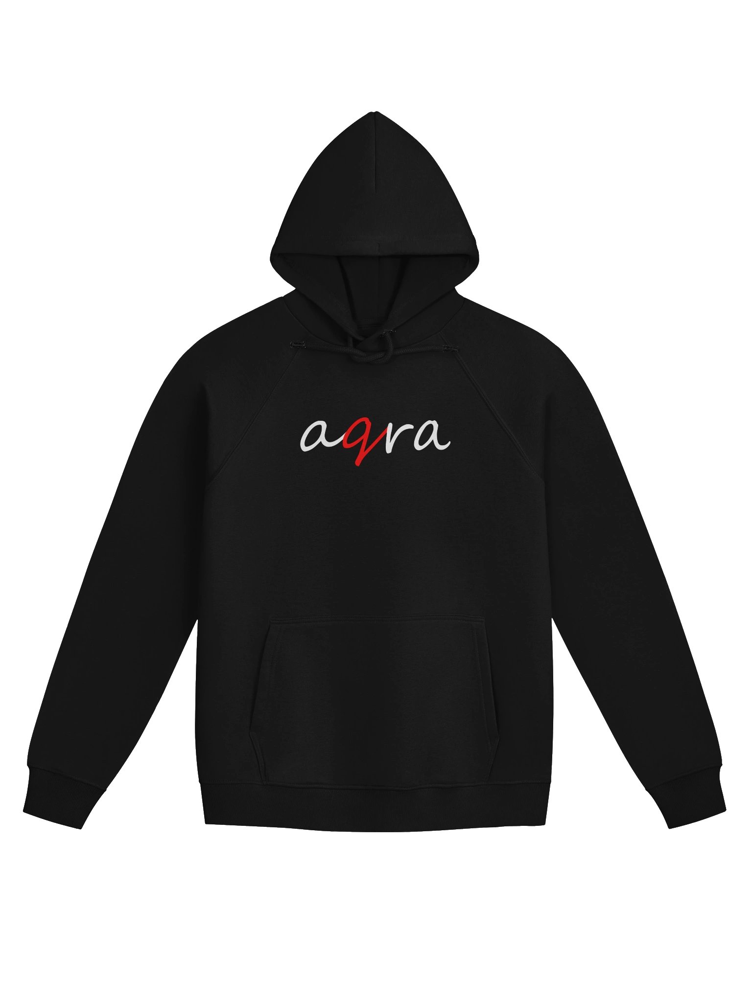 AQRA Script Eco Raglan Hoodie product image (3)