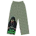 $$$ Streetwear Statement: All-Over Print Wide-Leg Pants