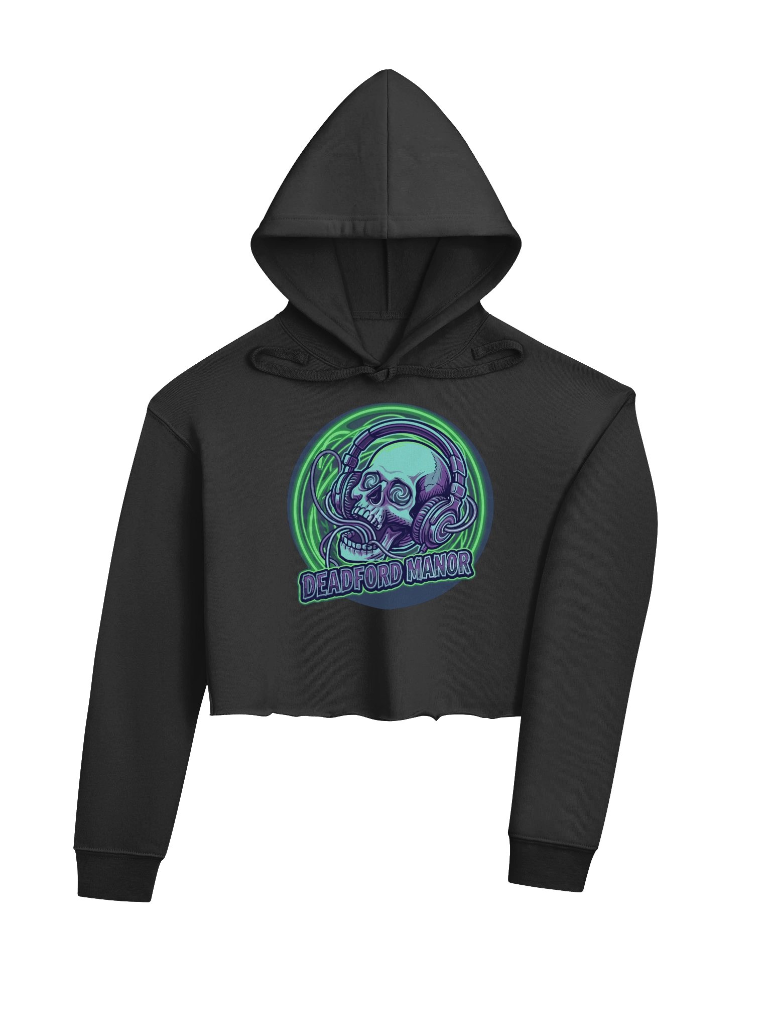 Deadford Manor Women's Cropped Fleece Hoodie product image (4)