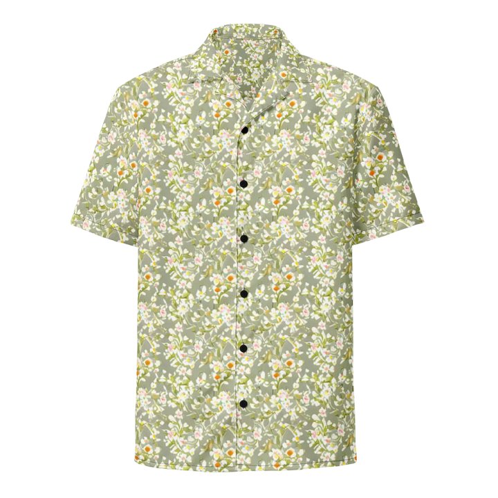 Floral Pattern Primrose Flowers Hawaiian Shirt product image (1)