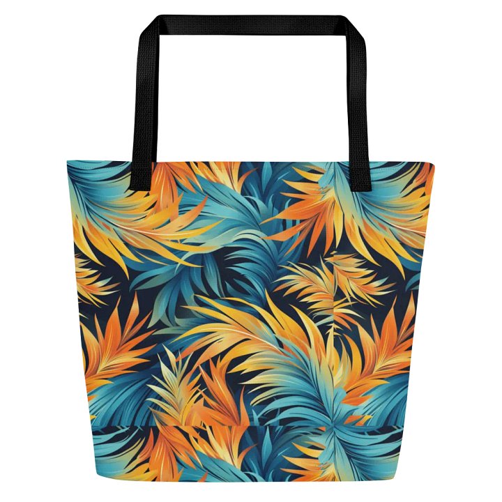 Tropical Flow Large Tote Bag product image (1)