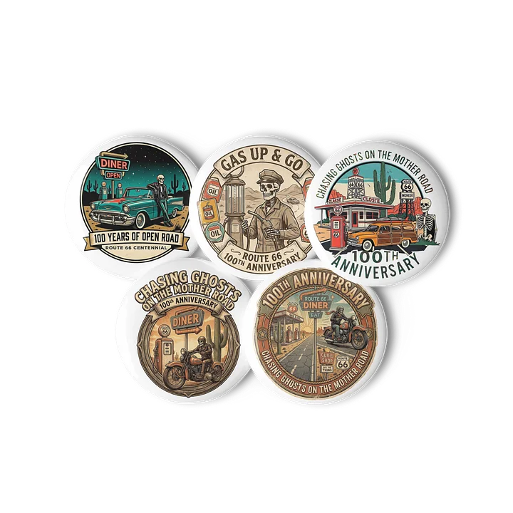 Route 66 Anniversary Collection - V2 Pins product image (1)