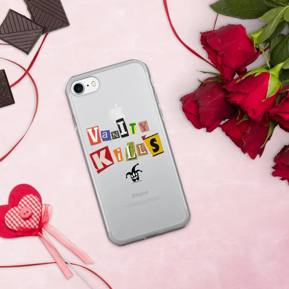 A filthy Habit Vanity Kills iphone case clear product image (335)