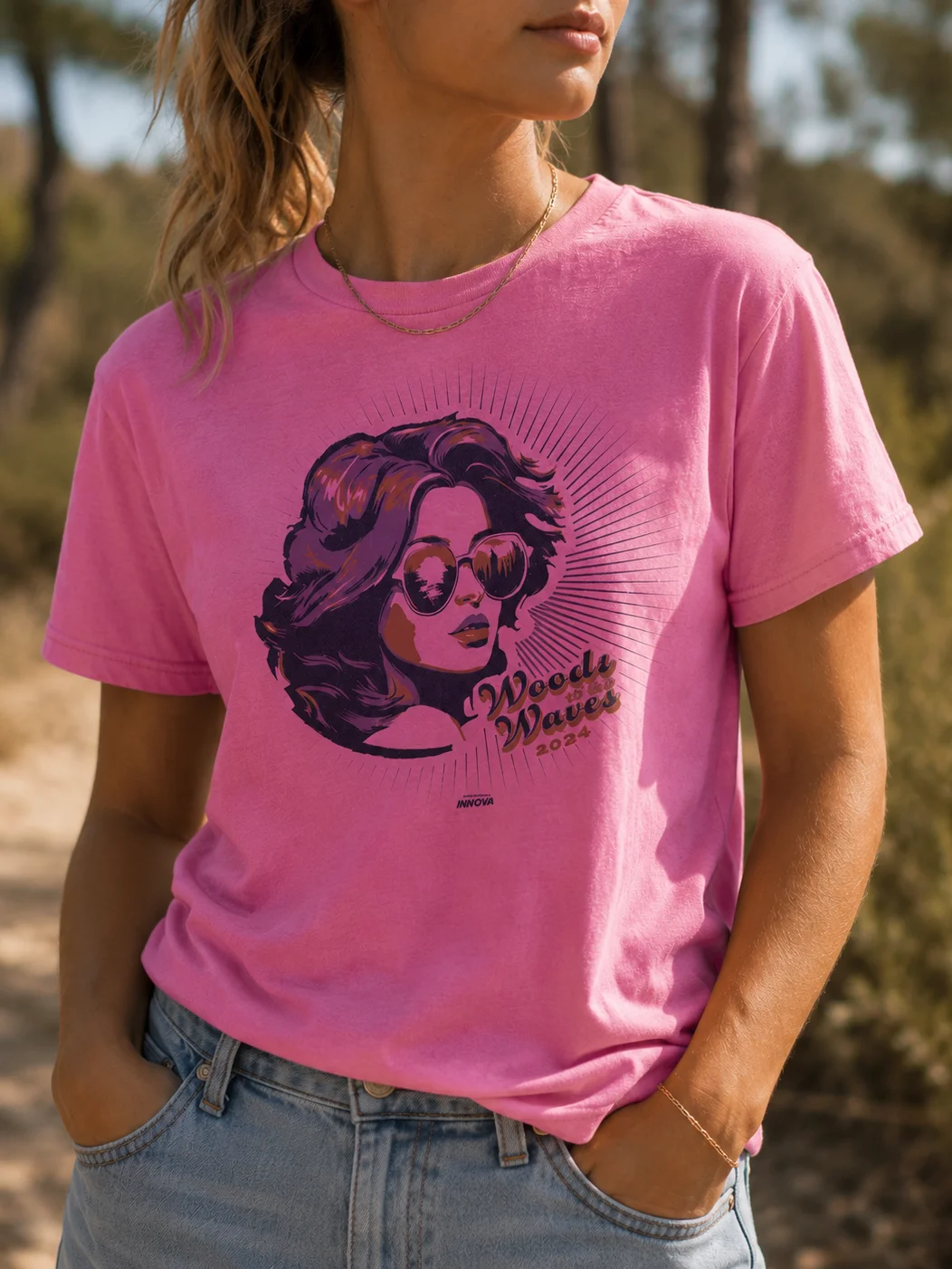 Woods to Waves 2024 – Womens T-Shirt product image (1)