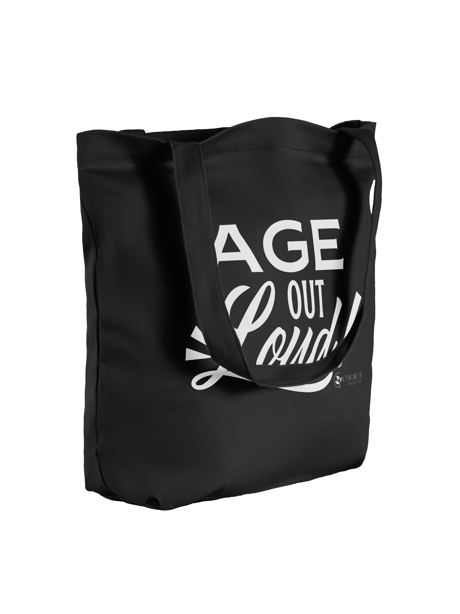 Econscious Medium Eco-Friendly Tote Bag - "Age Out Loud" product image (4)