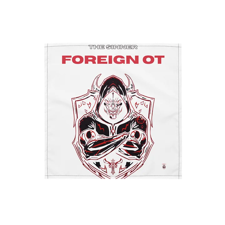 FOREIGN OT Demon Shield Bandana product image (1)