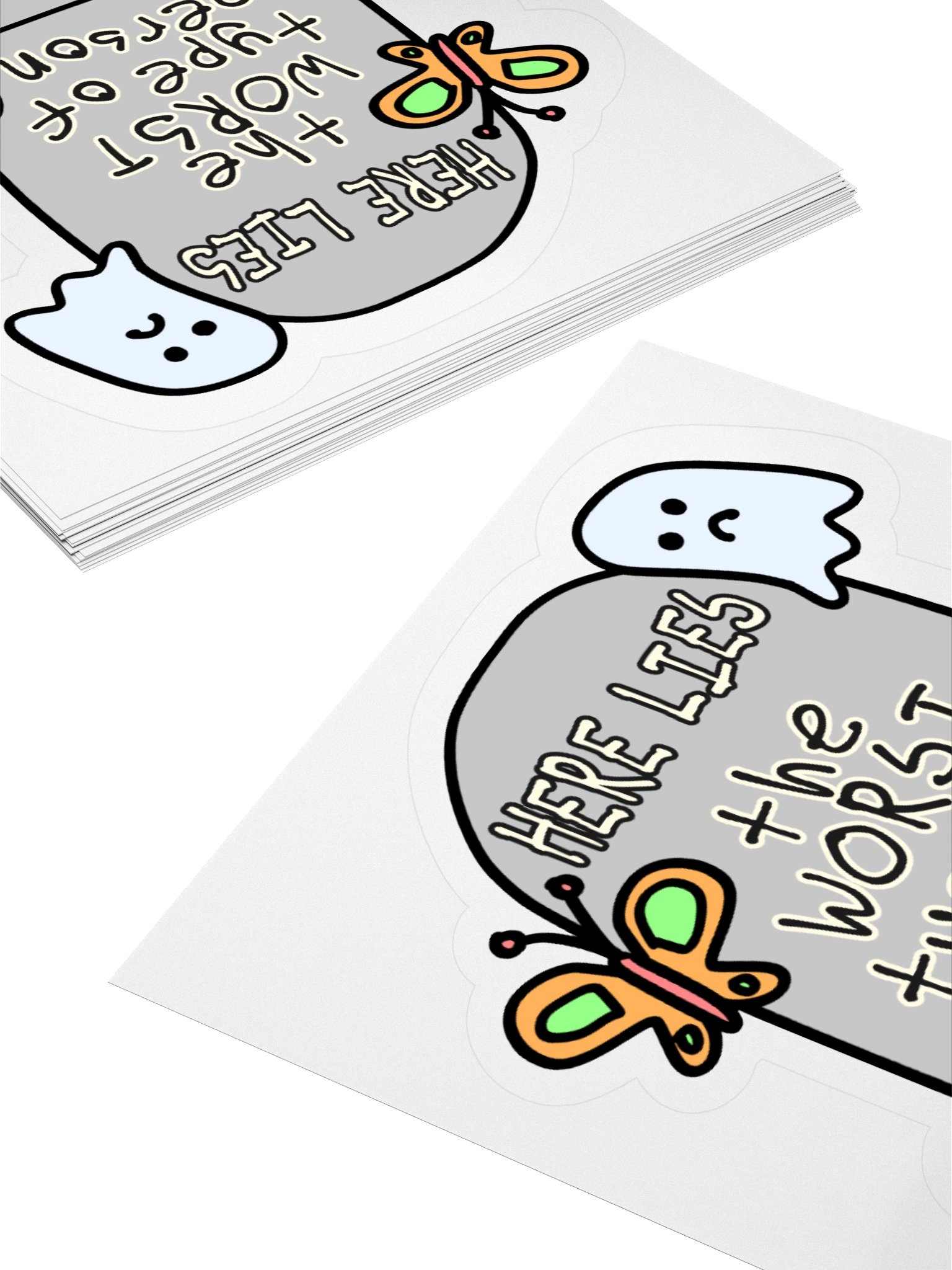 "Worst Type of Person" Vinyl Sticker product image (6)