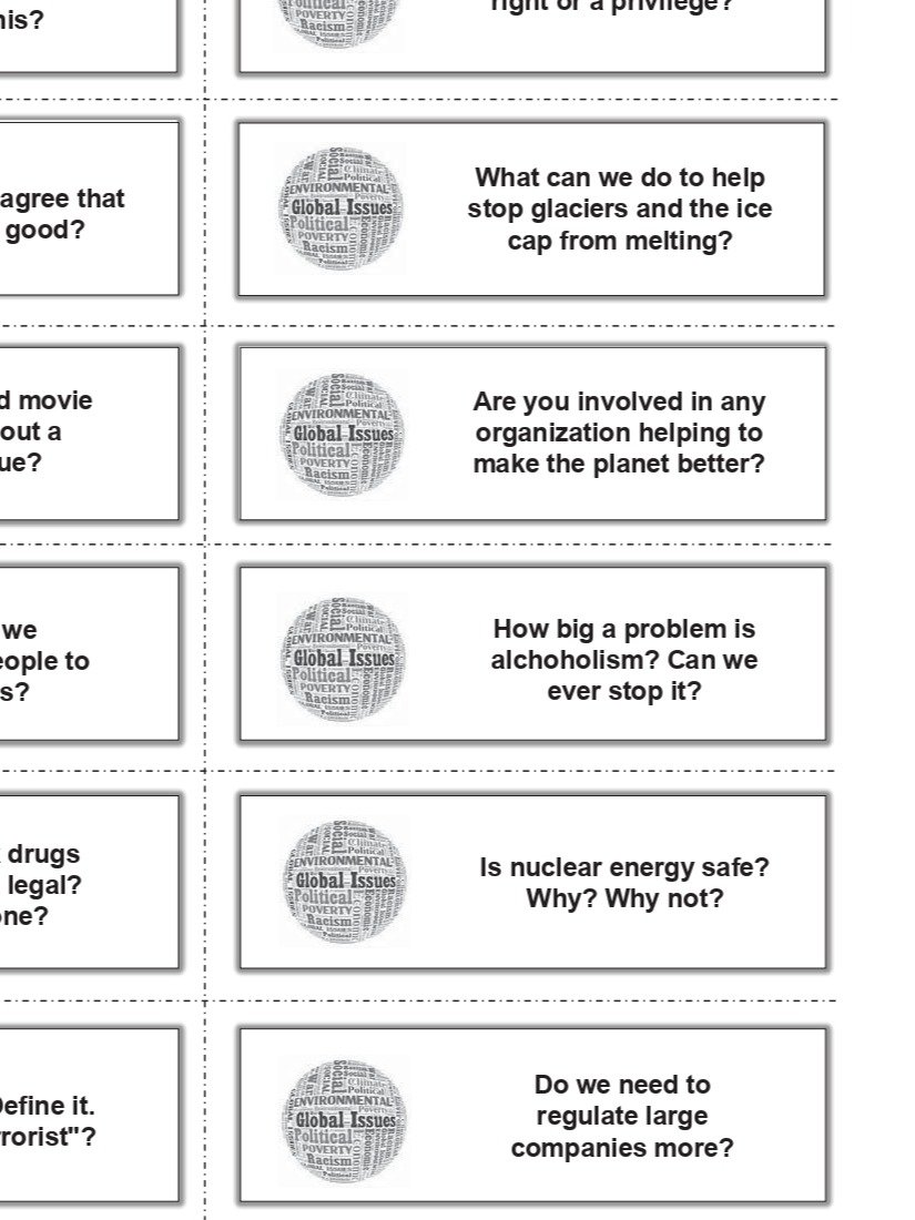 Global Issues. Discussion + PPTx product image (4)
