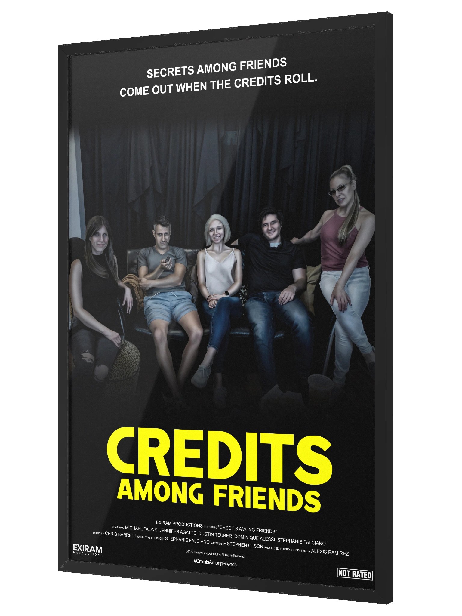 Credits Among Friends - Framed Poster product image (3)