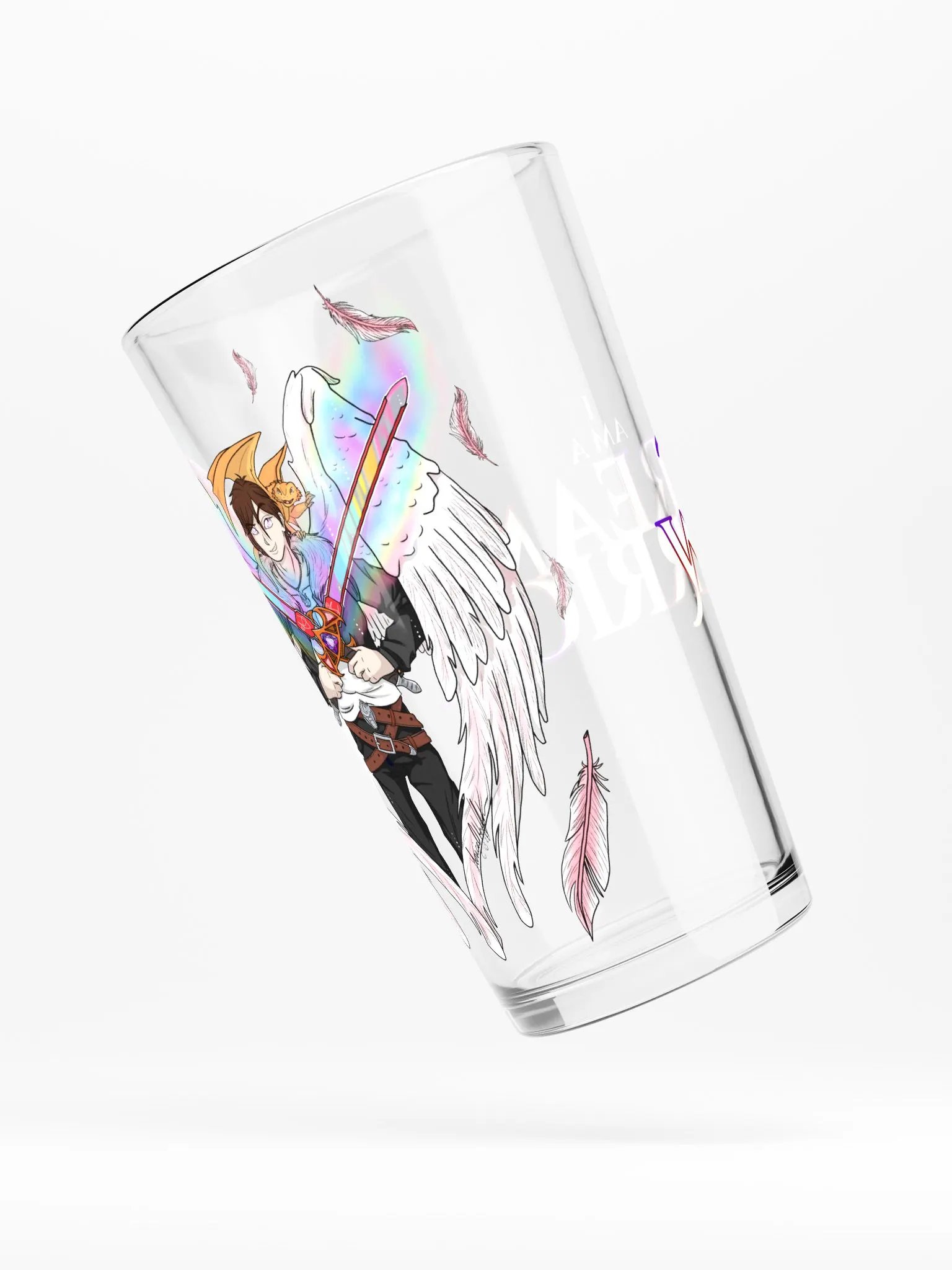 Warrior PRIDE Pint Glass product image (4)