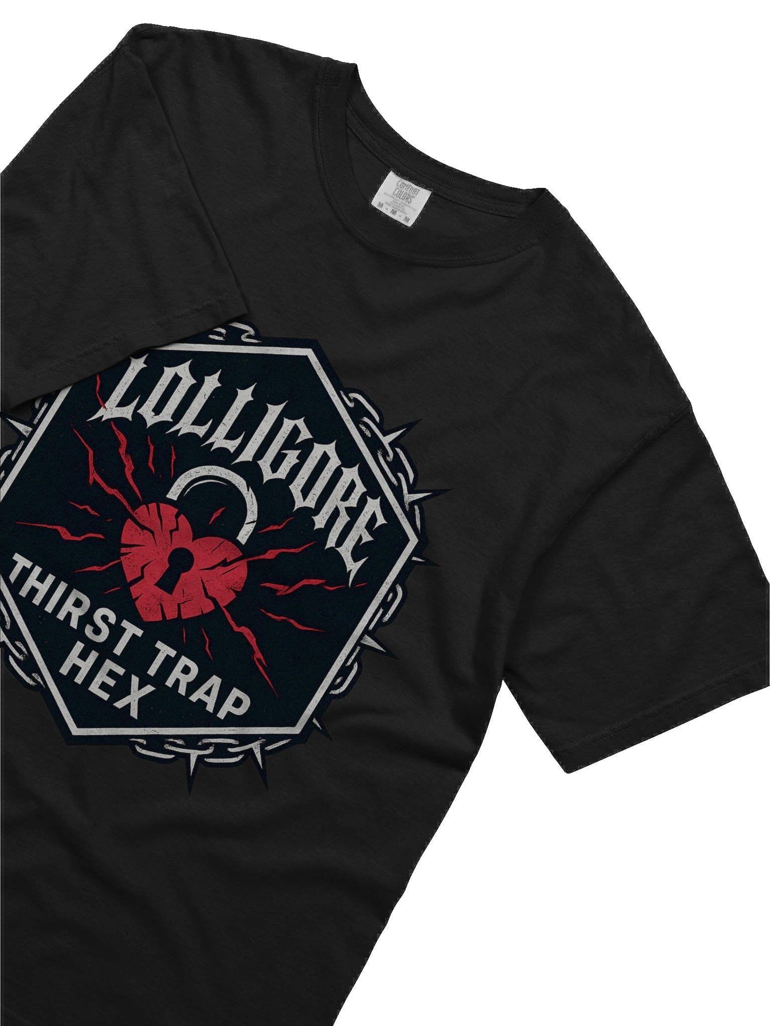 Lolligore — “Thirst Trap Hex” Emblem Tee product image (2)