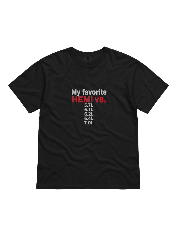 Hemi V8s Power Chart Tee product image (5)