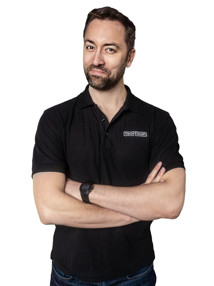 Men's TechTown Polo - Manager Black product image (1)