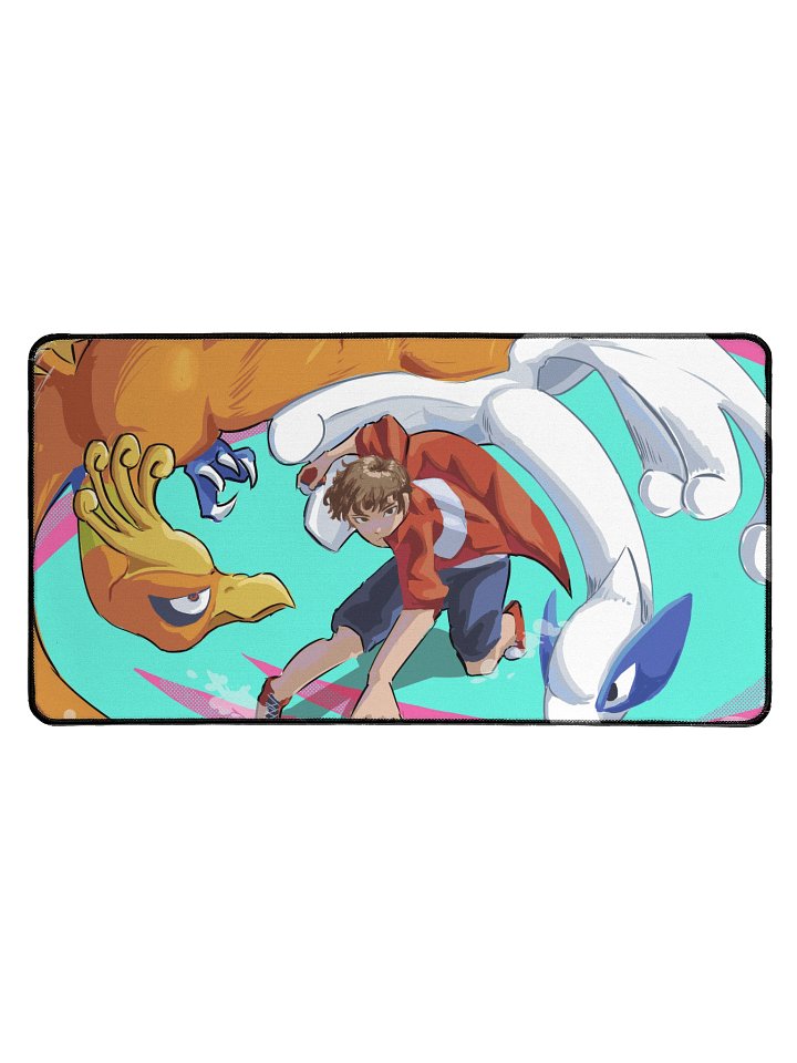 Godzly Oh-Oh Lugia 15.5" x 31.5" Desk Mat product image (1)