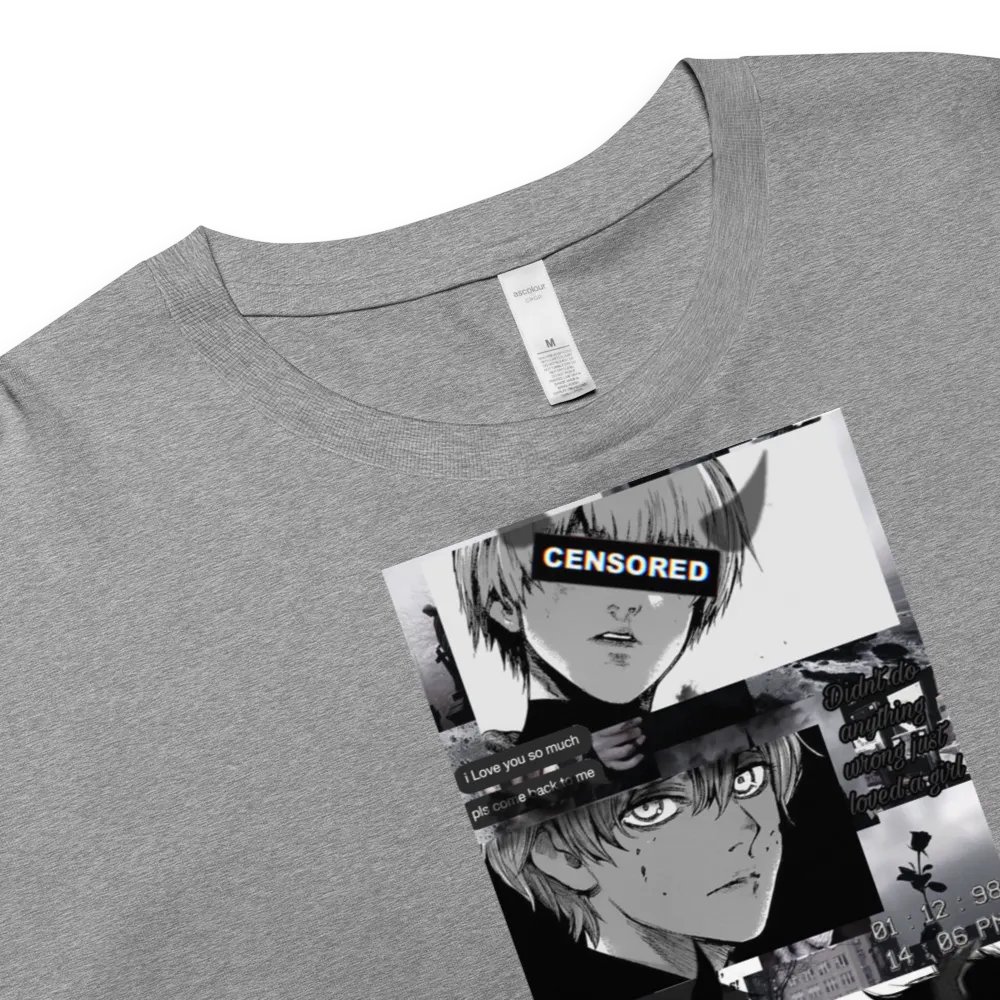 Moody Manga Expressions Women's Crop Top product image (65)