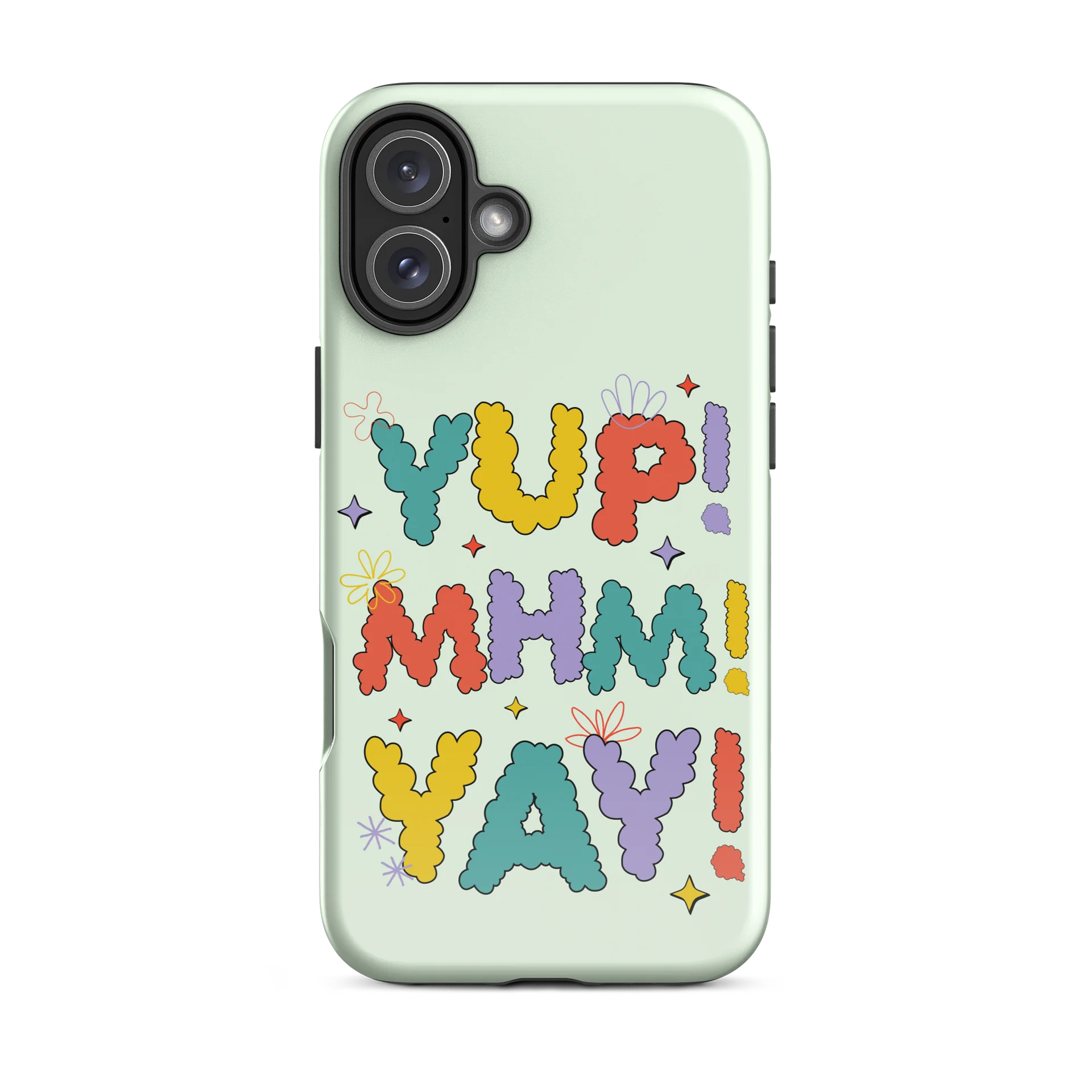 YUP MHM YAY Bubble Pop iPhone Case product image (1)