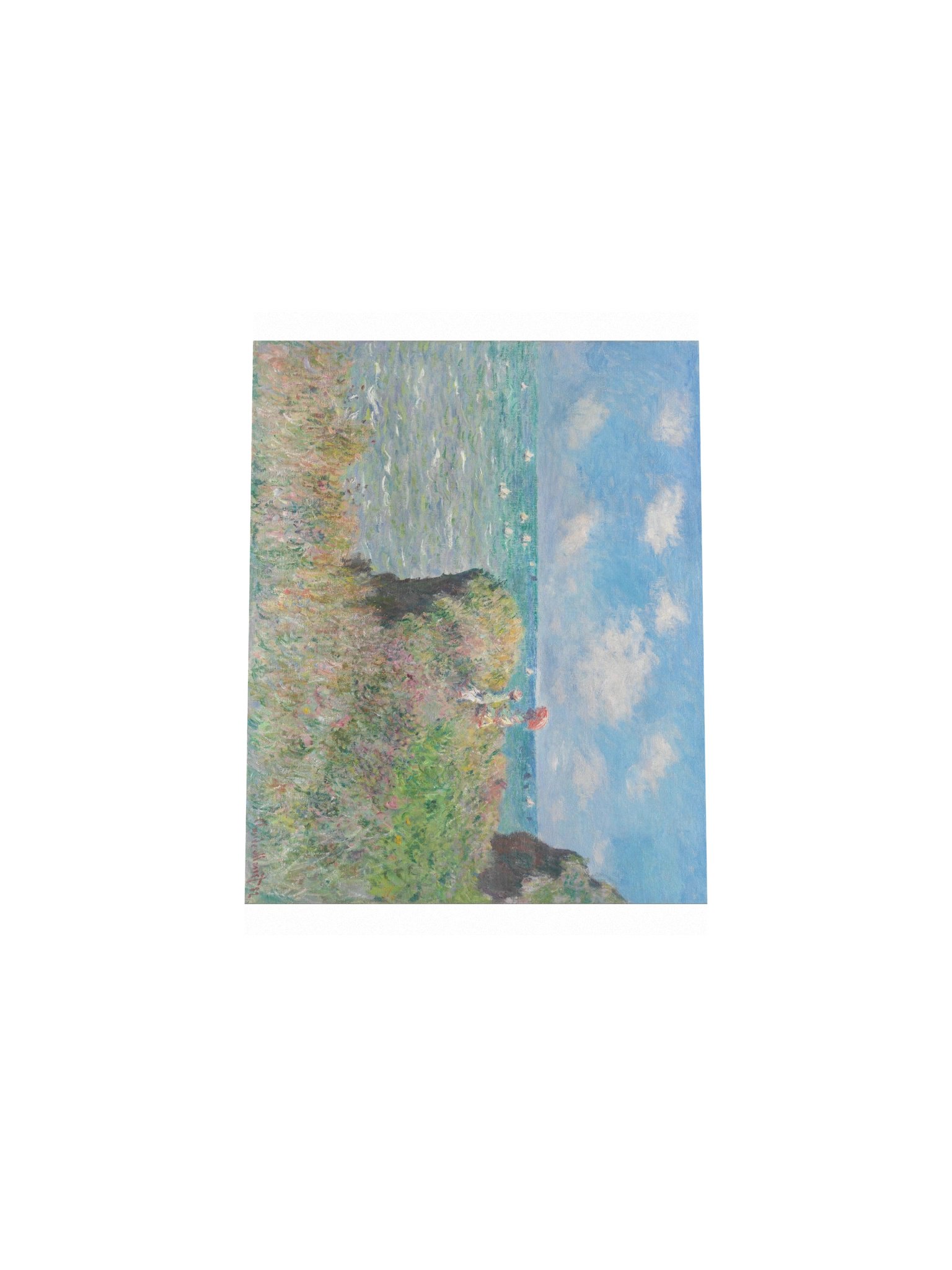 Monet, Cliff Walk at Pourville — Fine-Art Poster product image (5)