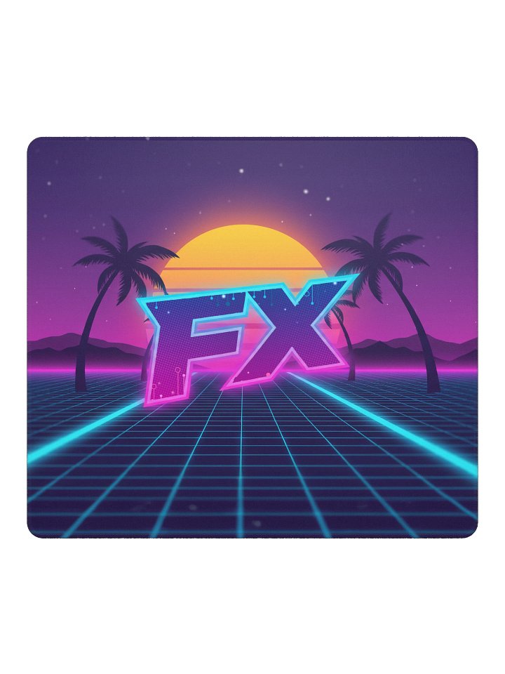 FX Synthwave Mouse Pad product image (2)