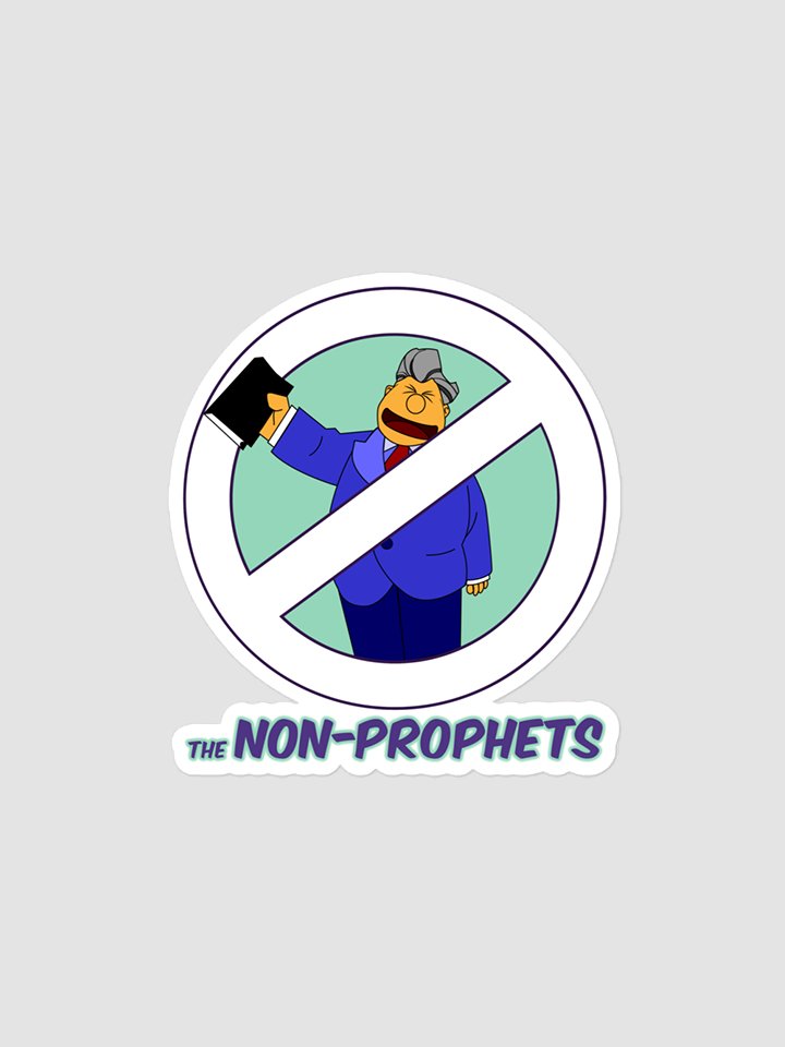 The Non-Prophets Bubble-free Stickers product image (1)