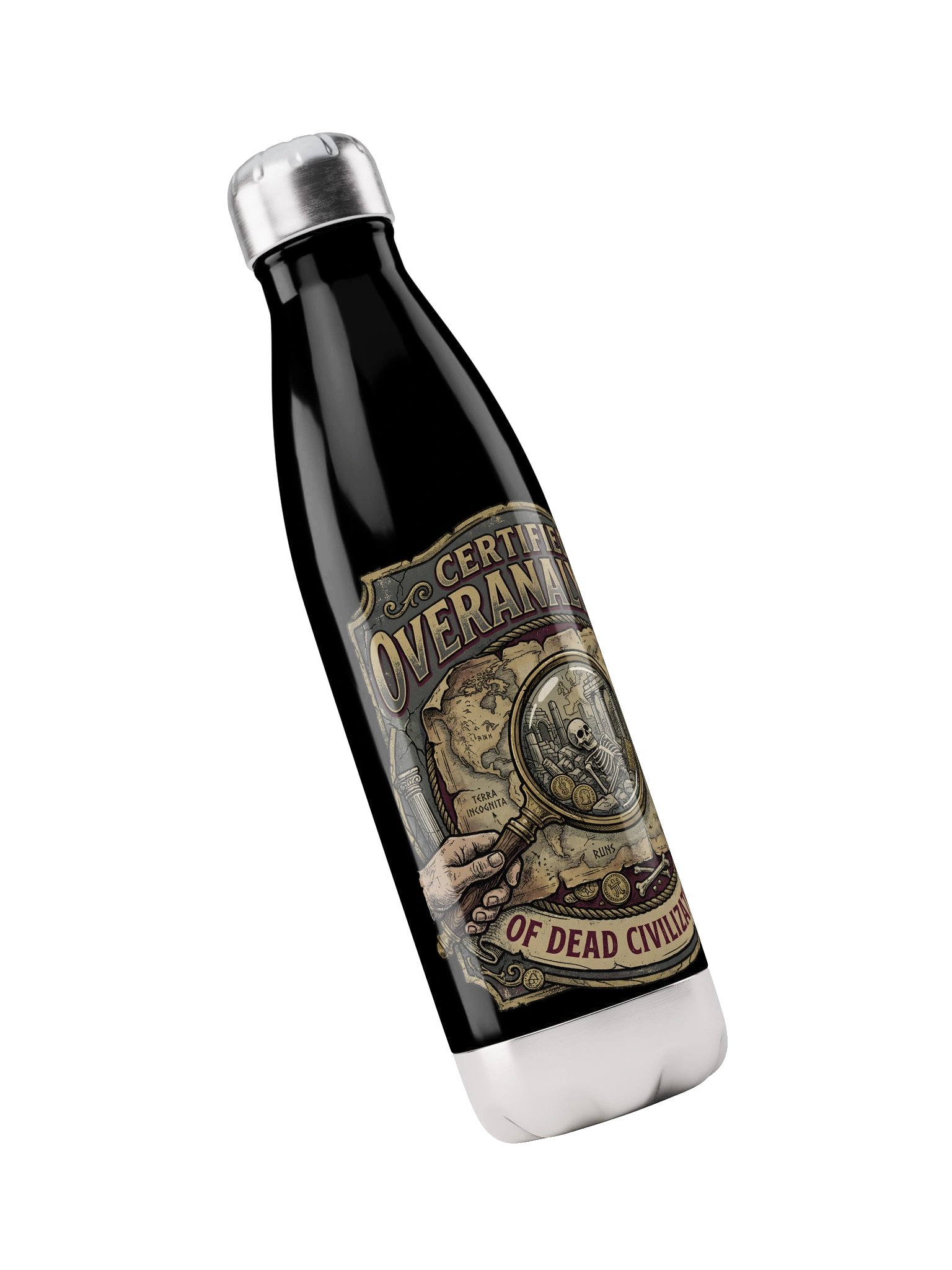 Certified Overanalyzer of Dead Civilizations Bottle product image (5)