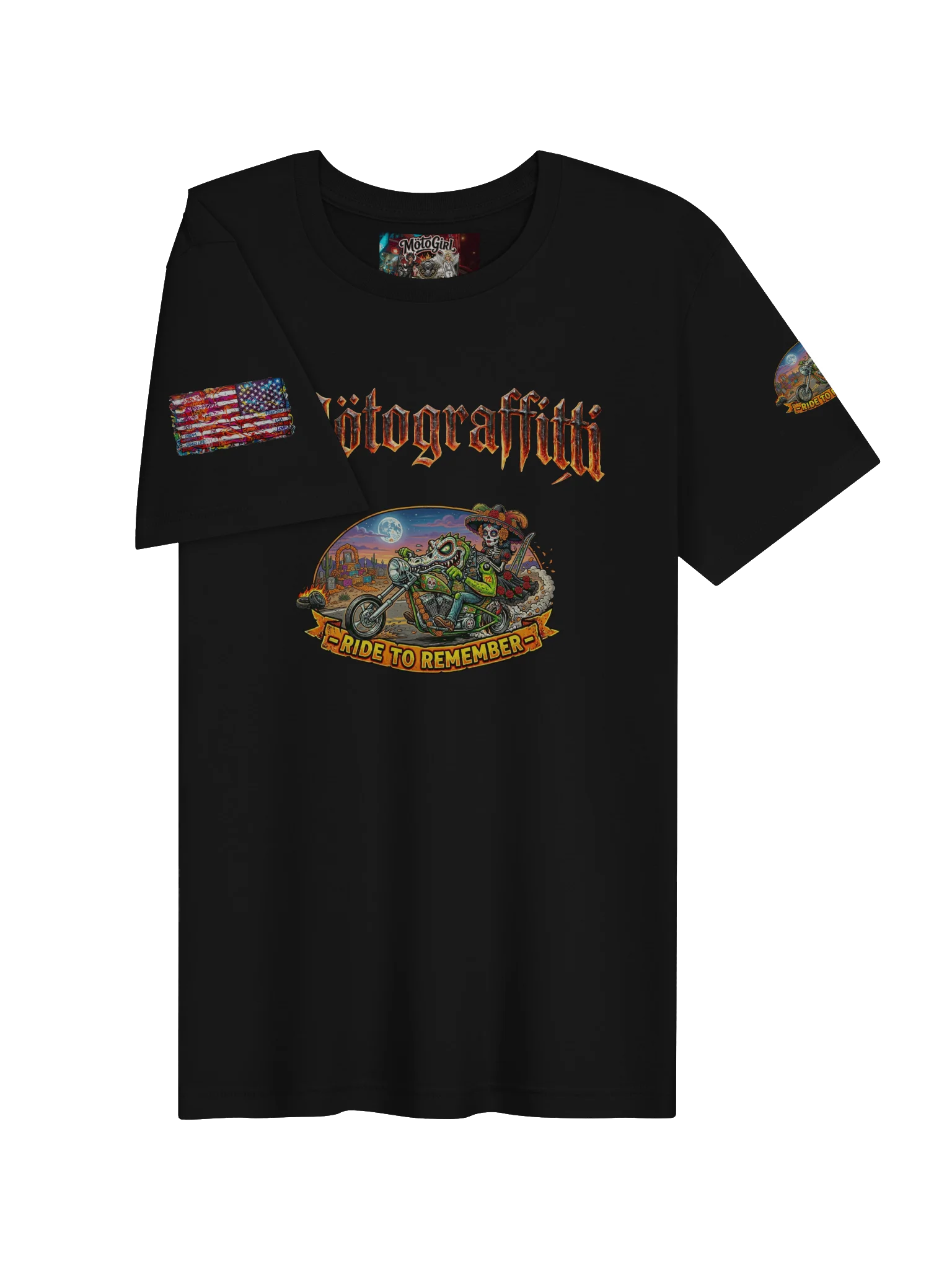 MötoGraffitti "A Ride to Remember" T-Shirt product image (3)