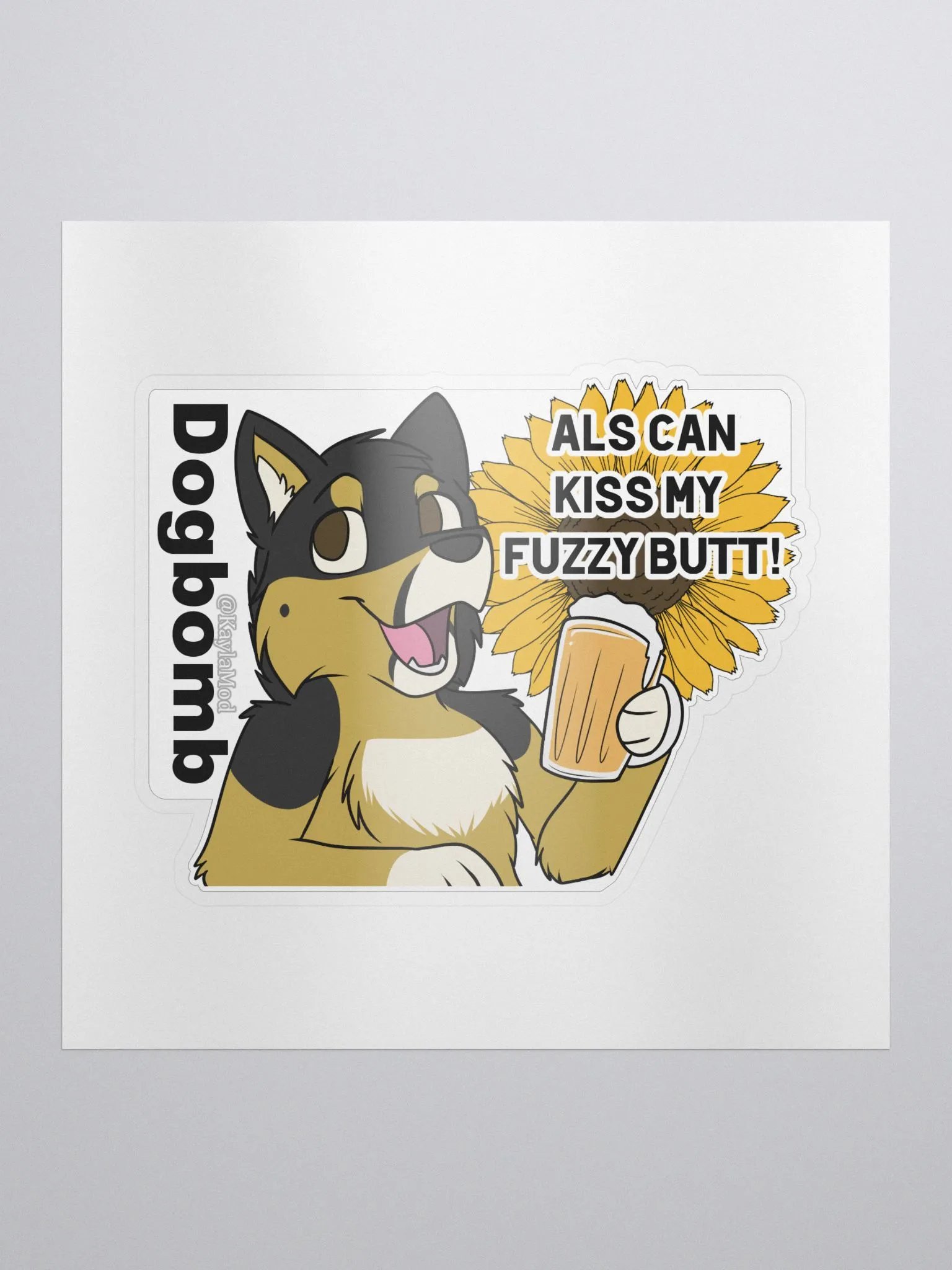 Dogbomb Sticker product image (1)