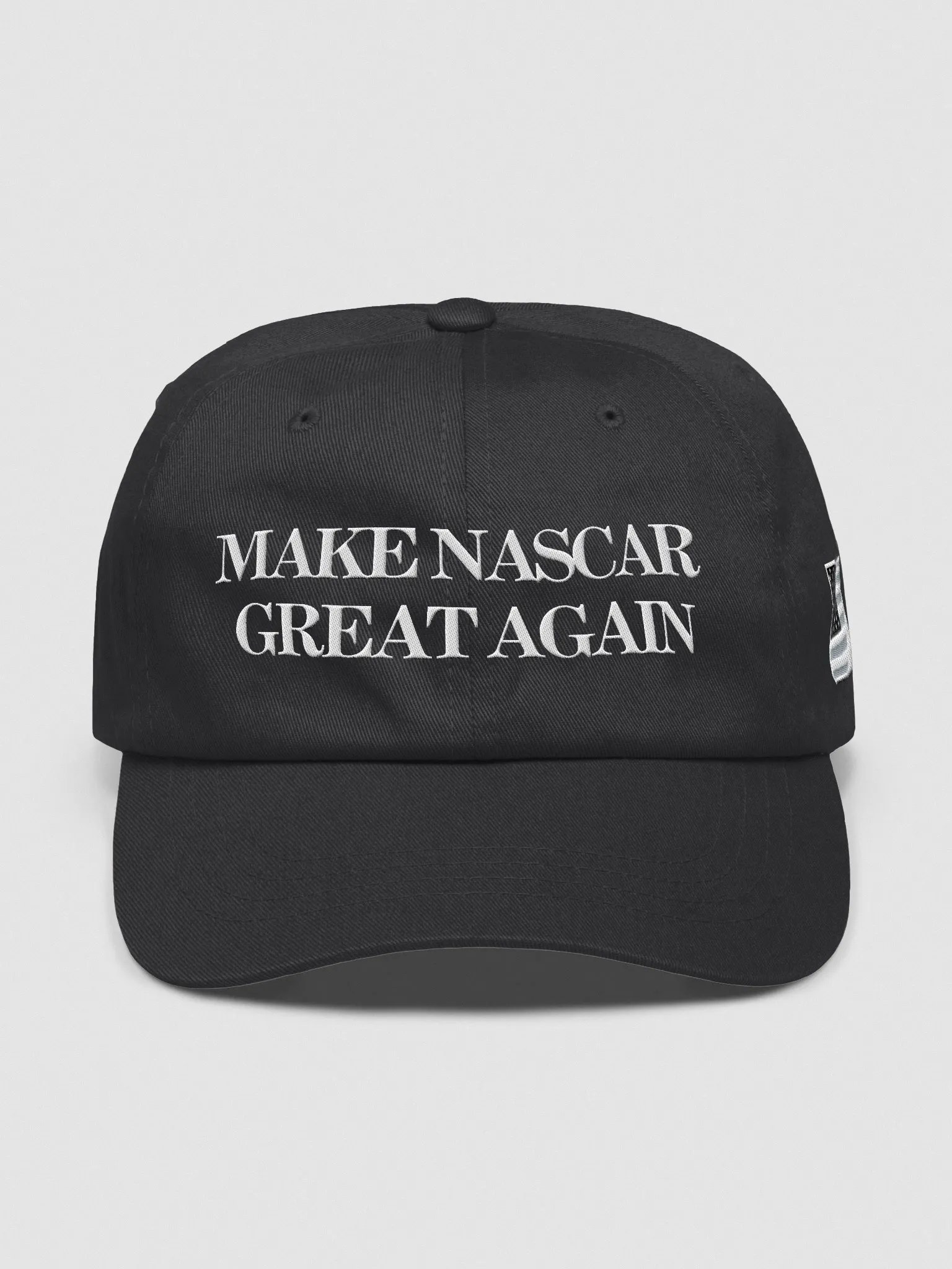 make nascar great again hat/cap black - 100% cotton product image (2)