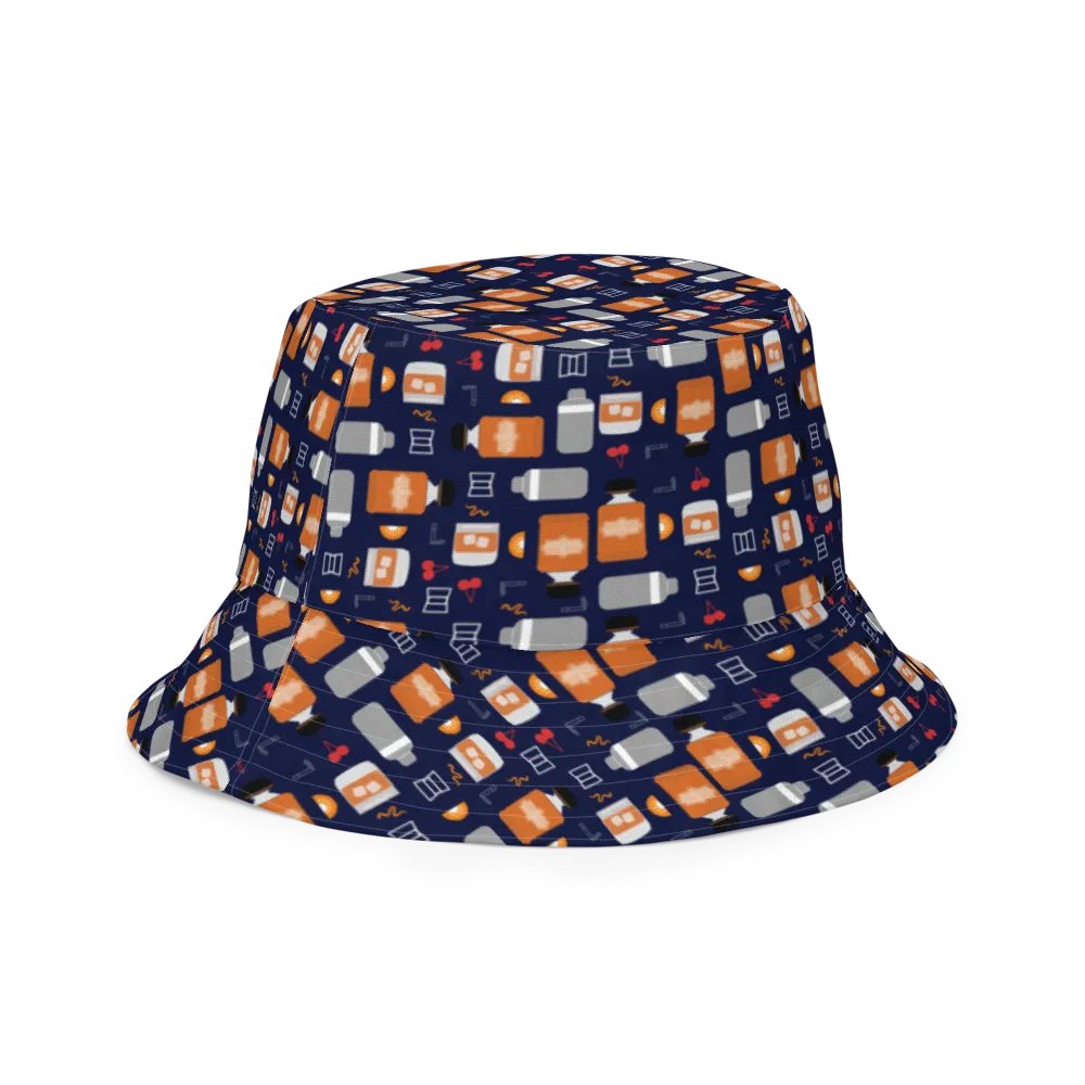Bourbon Pattern Reversible Bucket Hat product image (10)