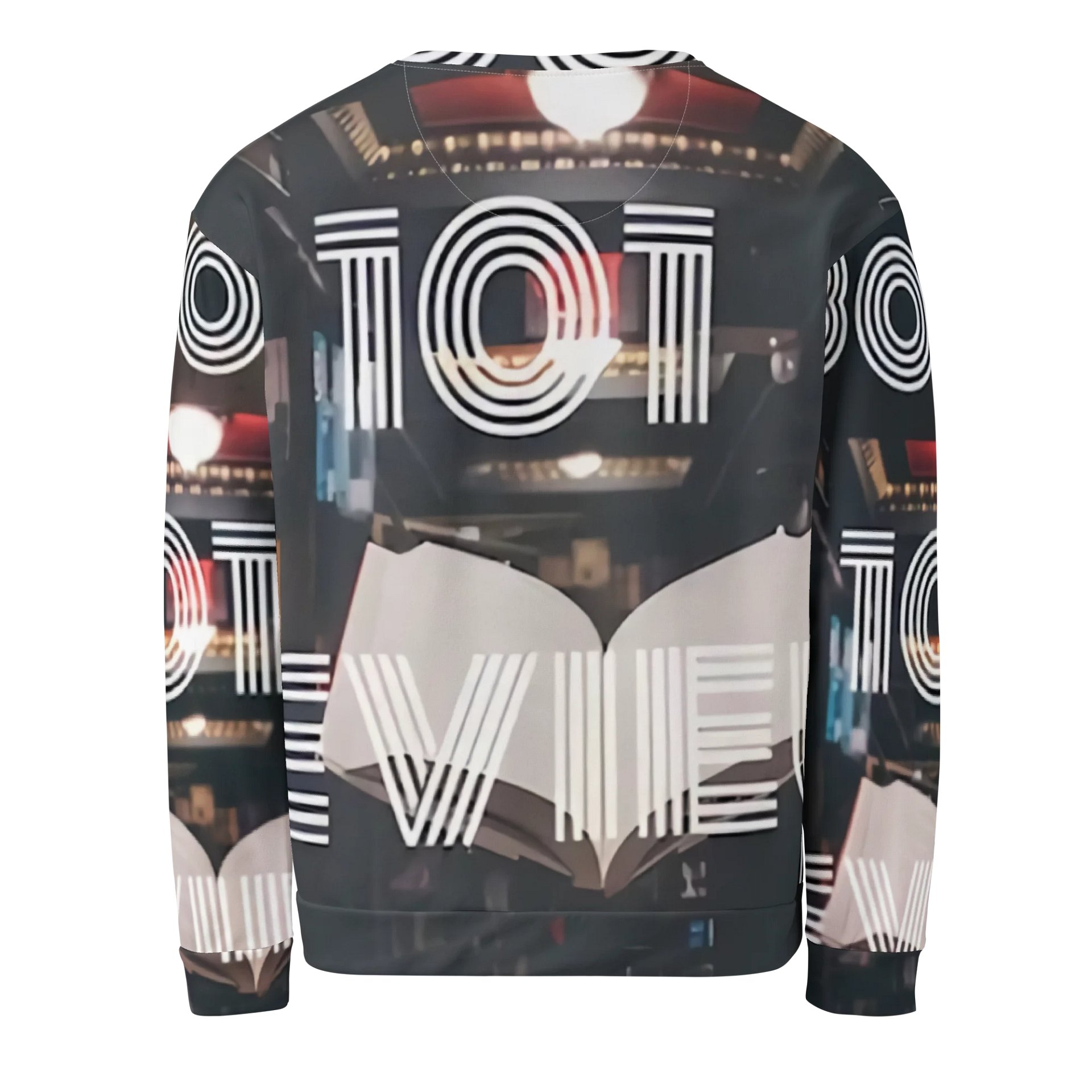 All-Over Print Recycled Unisex Sweatshirt! product image (2)