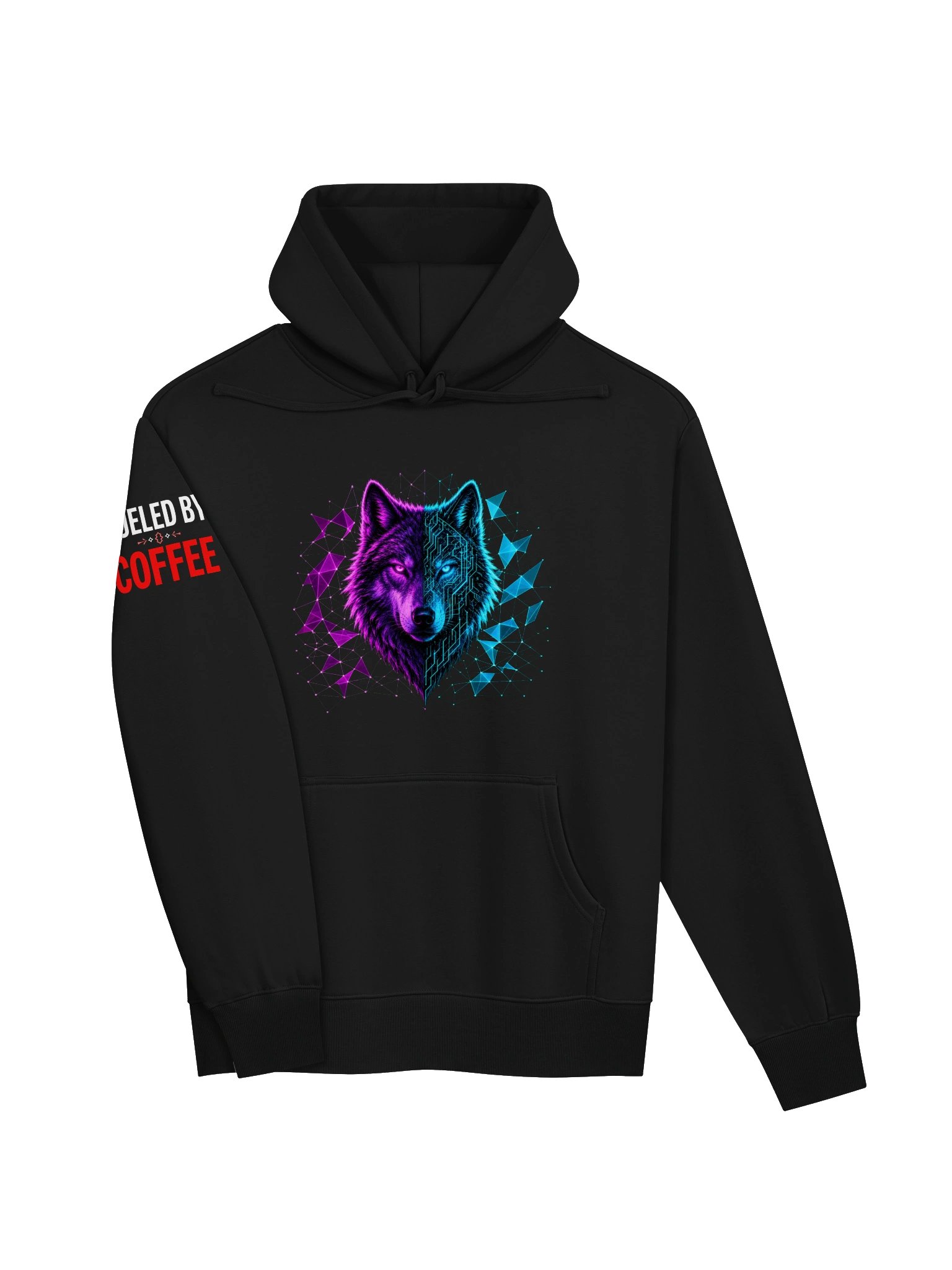 Cyber Blood Wolf Hoodie product image (14)