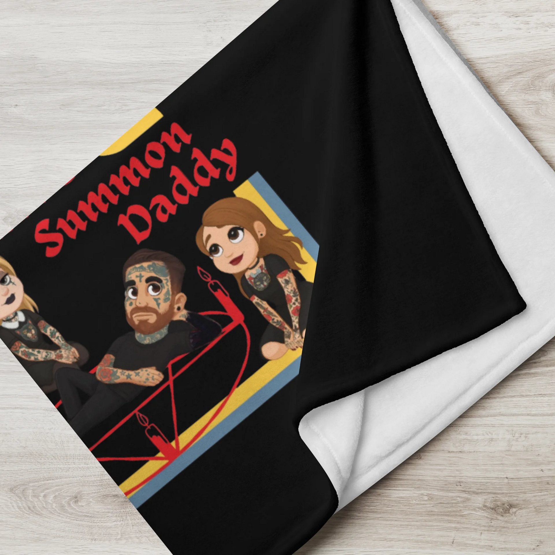Summon Daddy Throw Blanket product image (7)